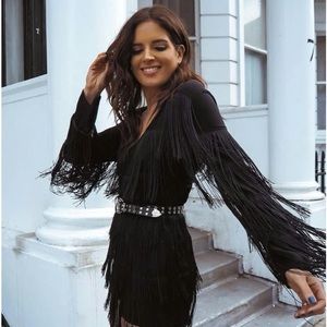 In The Style Tassel Romper